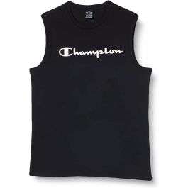 Camiseta para Hombre sin Mangas Champion Crewneck Negro