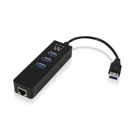 Hub USB Ewent AAOAUS0127 3 x USB 3.1 RJ45 Plug and Play Precio: 20.9500005. SKU: S0207687