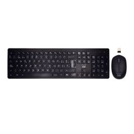 Teclado y Ratón Inalámbrico Ewent EW3256 2.4 GHz Negro Español Precio: 22.79000031. SKU: S0224814