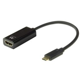 Ewent EW9823 adaptador de cable de vídeo 0,15 m USB Tipo C HDMI tipo A (Estándar) Negro Precio: 15.79000027. SKU: B1ETVAWJS2