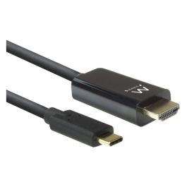 Ewent EW9824 adaptador de cable de vídeo 2 m USB Tipo C HDMI tipo A (Estándar) Negro Precio: 19.49999942. SKU: S0229919