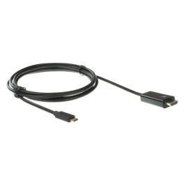 Ewent EW9824 adaptador de cable de vídeo 2 m USB Tipo C HDMI tipo A (Estándar) Negro