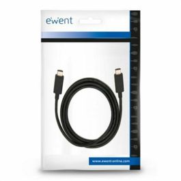 Ewent EC1046 cable USB 1 m USB 3.2 Gen 2 (3.1 Gen 2) USB C Negro