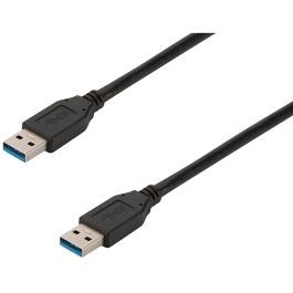 Cable USB Ewent Negro 1 m