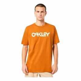 Camiseta de Manga Corta Hombre Oakley Mark Ii 2.0 Naranja Oscuro