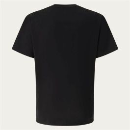 Camiseta de Manga Corta Hombre Oakley Mtl Blackout Negro