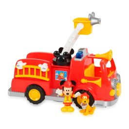 Camión de Bomberos Captain Marvel Mickey Fire Truck con sonido Luz LED