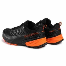 Zapatillas de Running para Adultos Scarpa Rush Negro Montaña
