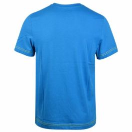 Camiseta de Manga Corta Hombre Lotto Brett Azul