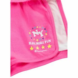 Pantalones Cortos Deportivos para Niños Champion Rosa Fucsia