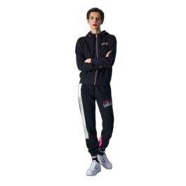 Pantalón Largo Deportivo Champion Elastic Cuff Legacy Negro Mujer