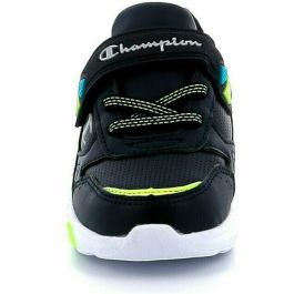 Zapatillas Casual Niño Champion Low Cut Shoe Wave Pu Td Athletic Negro