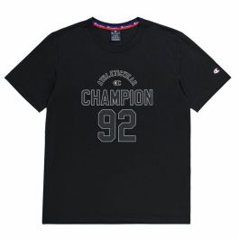 Camiseta de Manga Corta Hombre Champion Crewneck Negro Precio: 22.49999961. SKU: S64143856