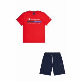 Conjunto Deportivo para Niños Champion Essentials Rojo