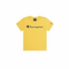 Camiseta de Manga Corta Infantil Champion Crewneck Amarillo Precio: 25.349500605000003. SKU: S64141564