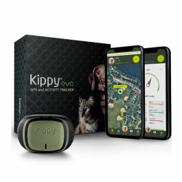 KIPPY - Collar GPS para Perros y Gatos - Evo - 38 GR - Impermeable - Bosque Verde