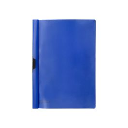 Beautone 45302 Carpeta Dossier Pinza Lateral Deslizante Polipropildin A4 Azul 25 Hojas Pack de 10