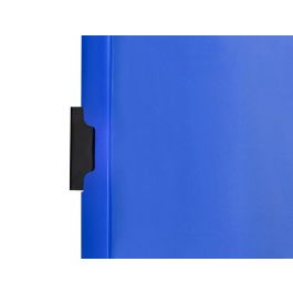 Beautone 45302 Carpeta Dossier Pinza Lateral Deslizante Polipropildin A4 Azul 25 Hojas Pack de 10