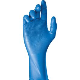 Caja 50 guantes desechables nitrilo azul sin polvo talla 10 juba Precio: 14.95000012. SKU: B1K7J52487