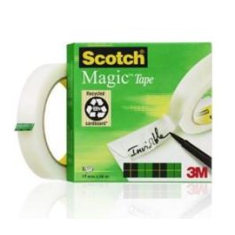 Scotch Magic cinta adhesiva invisible 810 rollo 19mm x 66m caja individual Precio: 7.95000008. SKU: B154MBH947