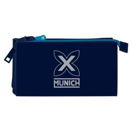 Portatodo Triple Munich Nautic Azul marino 22 x 12 x 3 cm Precio: 14.69000016. SKU: B1BA39PG8X