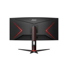 Monitor Gaming Ultraparonámico Curvo AOC CU34G2XP/BK 34"/ WQHD/ 1ms/ 180Hz/ VA/ Negro