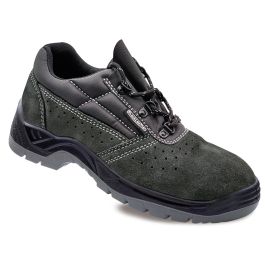 Zapatos de seguridad piel serraje perforada gris oscuro s1p src talla 35 blackleather Precio: 22.58999941. SKU: B1H7YTD9DH