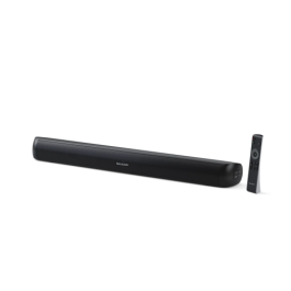Sharp HT-SB107 Soundbar 2.0 Canales 90W Negro con Bluetooth 4.2, HDMI y USB
