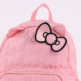 Mochila Casual Hello Kitty Rosa 21 x 26 x 16 cm