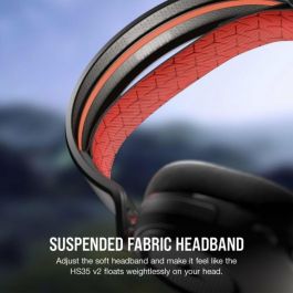 Corsair HS35 v2 Auriculares Alámbrico Diadema Juego Azul