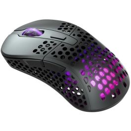 CHERRY Xtrfy MSM M4 RGB Wireless schwarz Ratón Gaming Inalámbrico Óptico 19000 DPI Negro Ergonómico Mano Derecha