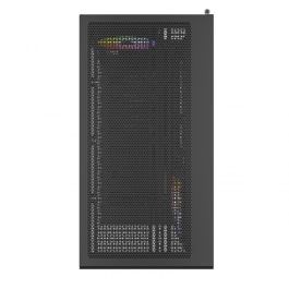 Montech XR TG Caja de PC Torre Negra ATX, micro ATX, Mini-ITX con Iluminación y Filtro Anti-polvo