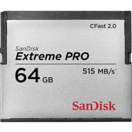 CARD 64GB SanDisk Extreme Pro 525MB/s CFast 2.0 Precio: 130.5000004. SKU: B12B393LNM
