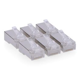 Conector rj45 macho ftp cat5e blindado ( bolsa 6 u) Precio: 2.50000036. SKU: B19DLPEJ44