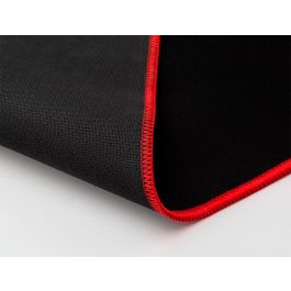 Alfombrilla Para Raton Q-Connect XXL Negra Con Borde Rojo 900x400 mm