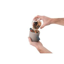 Berghoff 3950235 Recipiente Dual con Cubertería de 3 Piezas y Funda de Silicona