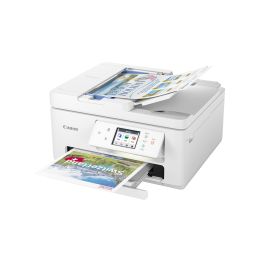 Canon PIXMA TS7750i - Impresora Multifunción con Wi-Fi, Duplex, Impresión, Copia, Escaneo y Nube, 2 Cartuchos FINE