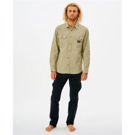 Camisa de Manga Larga Hombre Rip Curl Epic Beige (S)