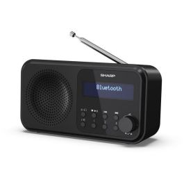 Sharp 20 DAB / 20 FM, 2W, Bluetooth 5.0, 5V Micro USB or 4xAA batteries, 174 x 90 x 53 mm, black Sharp 20 DAB / 20 FM, 2W, Bluetooth 5.0, 5V Micro USB or 4xAA batteries, 174 x 90 x 53 mm, black
