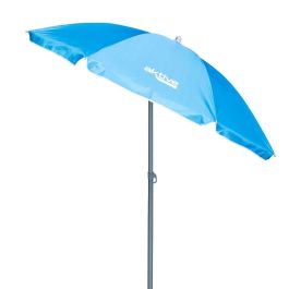 Sombrilla Aktive Azul Ø 180 cm 180 x 187,5 x 180 cm 180 x 190 x 180 cm UV50 (12 Unidades)