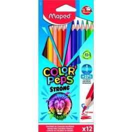 Maped Lápices De Colores Color'Peps Strong C-Surtidos Estuche 12 Unidades Precio: 1.5900005. SKU: B1EW639QXZ
