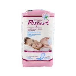 Indasec Compresa de algodón Postparto Primeros Días 12 Unidades Precio: 9.69000032. SKU: S0544680