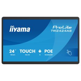 Iiyama TW2424AS-B3P Panel Interactivo Táctil 60.5cm (23.8") Full HD 1920x1080 IPS Android 14 Wi-Fi 6 USB-C 24/7 Montaje VESA 100x100mm