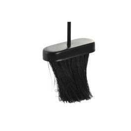 Leñera Loft DKD Home Decor Negro 2 x 56 x 7 cm Set de 4 Leñera Loft DKD Home Decor Negro 2 x 56 x 7 cm Set de 4