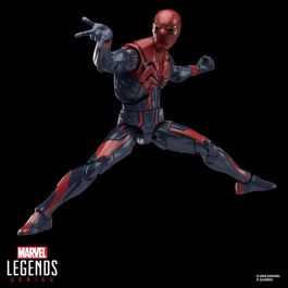 Hasbro Figura Spider-Man Peter Parker Velocity Suit Marvel Legends Gamerverse 15 cm con 4 Accesorios Articulada