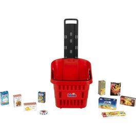 Klein 7256 Cesta de la compra con ruedas My Market para niños a partir de 2 años