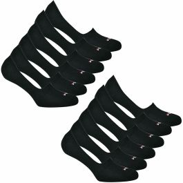 Calcetines Tobilleros Deportivos Fila Ghost Heel Negro