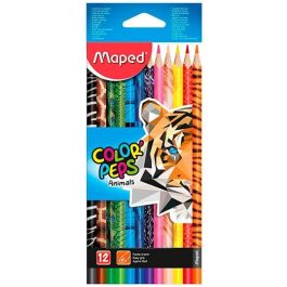 Maped Lápices de colores animals color´peps estuche de 12 c/surtidos Precio: 2.95000057. SKU: B1JK95V3D6