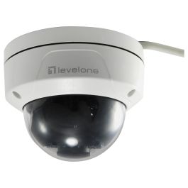 Level One Cámara Dome Exterior FCS-3402 2MP H.265 Visión Nocturna IR 30m PoE Interior/Exterior