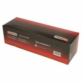 KS TOOLS 922.0047 Juego de Llaves Combinadas Métricas 18 Piezas, de 6 a 24 mm, con Ángulo de Horquilla de Ojo Inclinado 15° en Estuche